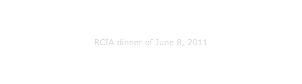 

RCIA dinner of June 8, 2011

